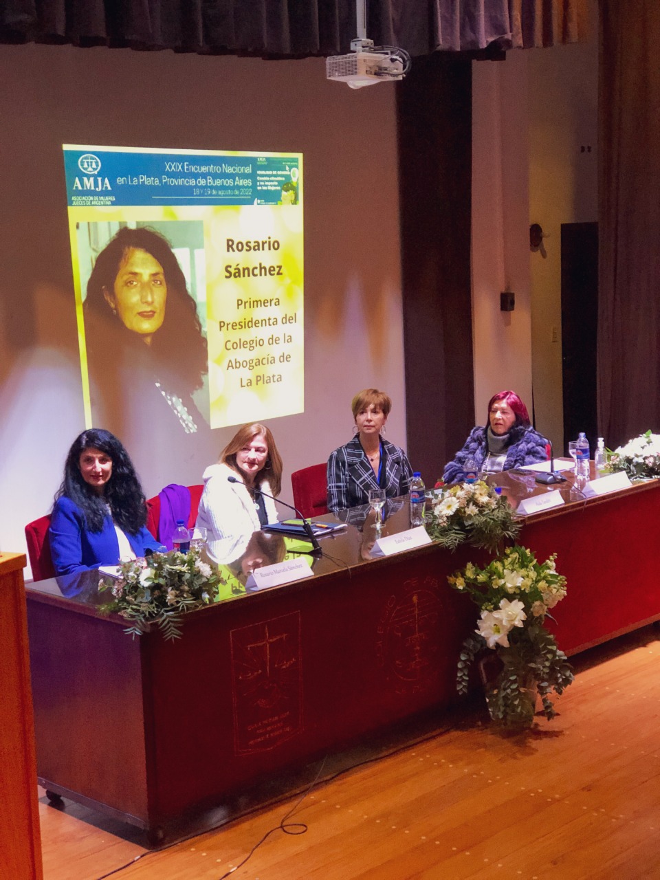 La presidenta del Colegio de Abogacía de La Plata destacó la importancia de las instituciones para “proteger los derechos de las mujeres”