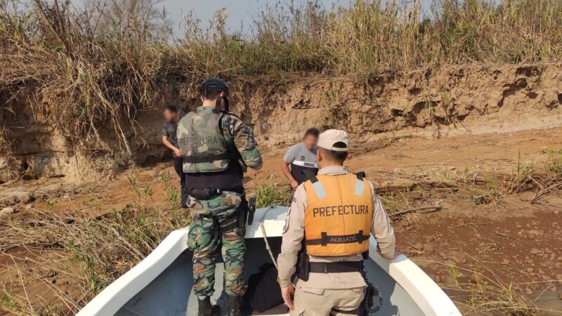 Por incendios en el Delta del Paraná,  Prefectura Naval Argentina mantiene un fuerte despliegue operativo