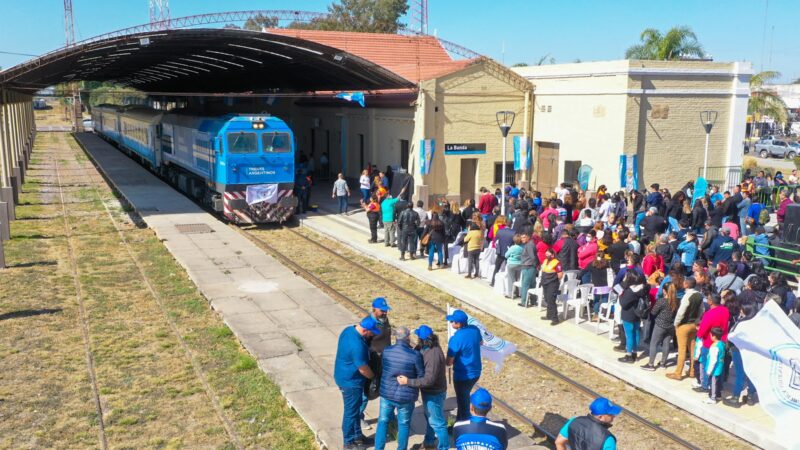 Transporte ferroviario: Después de 31 años vuelve el tren de cercanías en Santiago del Estero