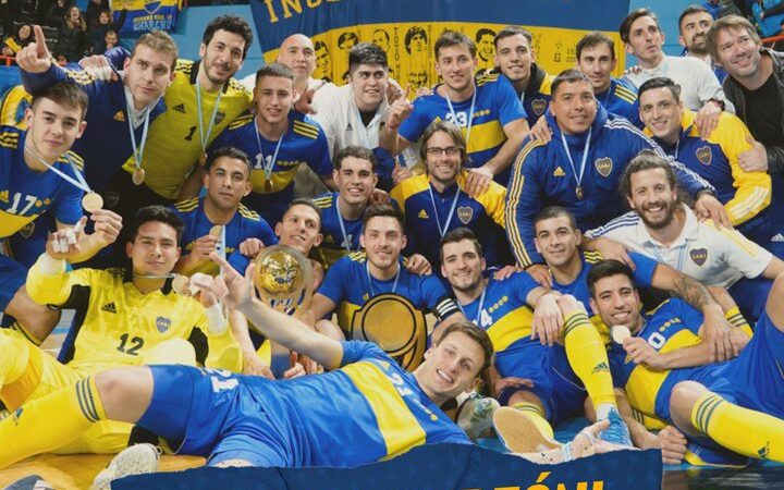 Fútsal: Boca Juniors derrotó 2 a 1 a San Lorenzo de Almagro y se coronó campeón  de la Copa de Oro en Mar del Plata