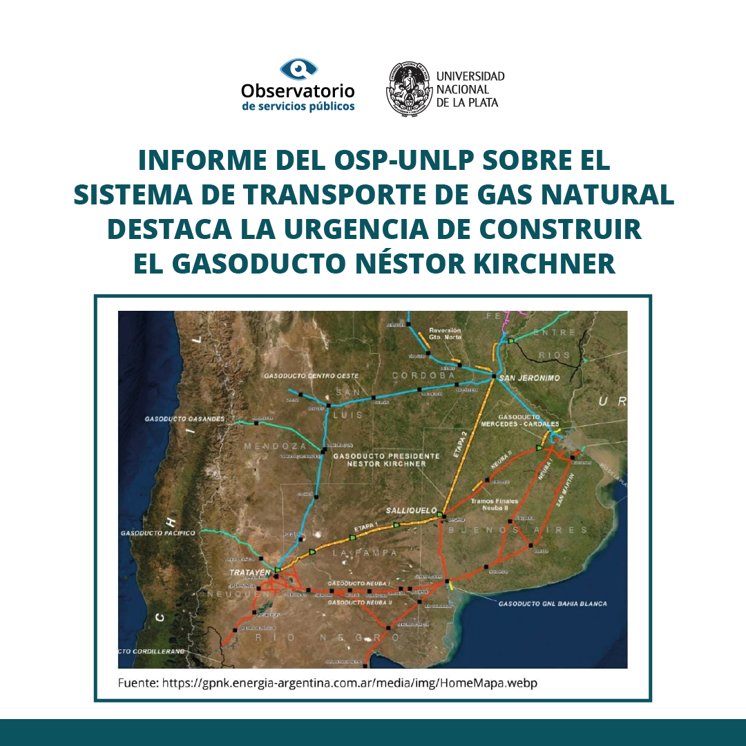 Destacan la necesidad de construir el gasoducto Presidente Néstor Kirchner
