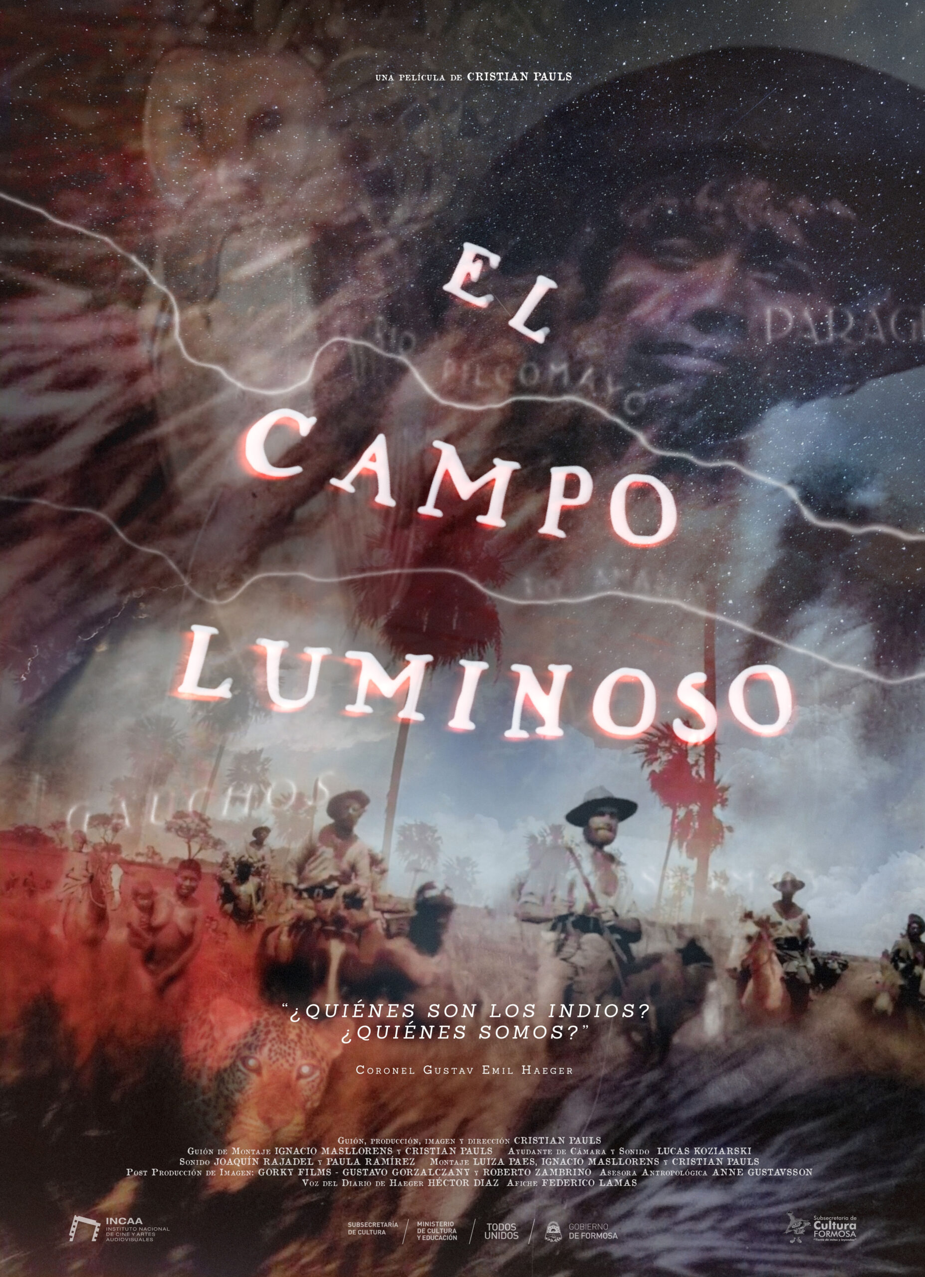 Sueco, pilagá y castellano en la película «El campo luminoso», de Cristian Pauls