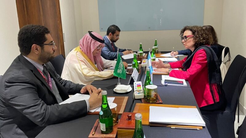 La Argentina y Arabia Saudita avanzan en agenda de inversión