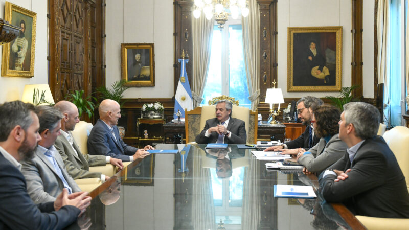 El presidente recibió al Ceo del Grupo mexicano MABE, que anunció una inversión de 20 millones de dólares