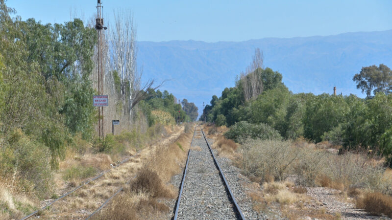 Comenzó la inspección de vias para llegar con el tren a Mendoza