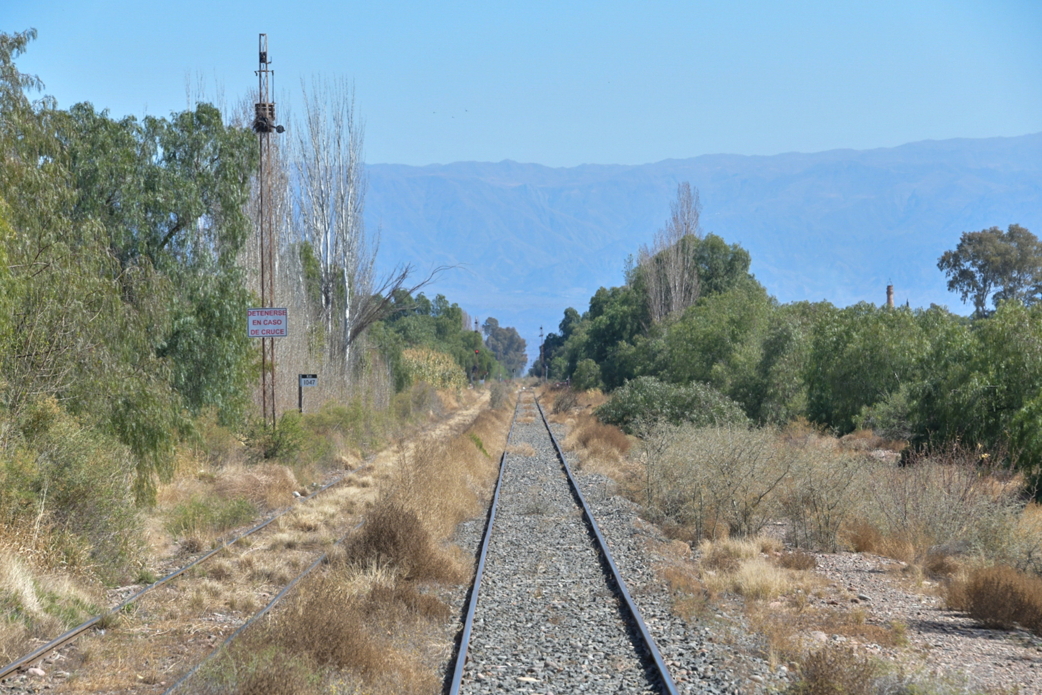 Comenzó la inspección de vias para llegar con el tren a Mendoza