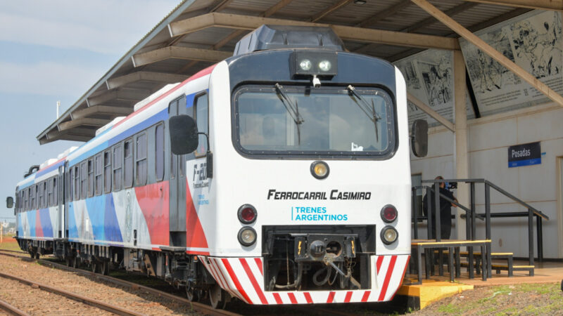 Vuelve el tren internacional  que enlaza Posadas(Argentina) con Encarnación(Paraguay)