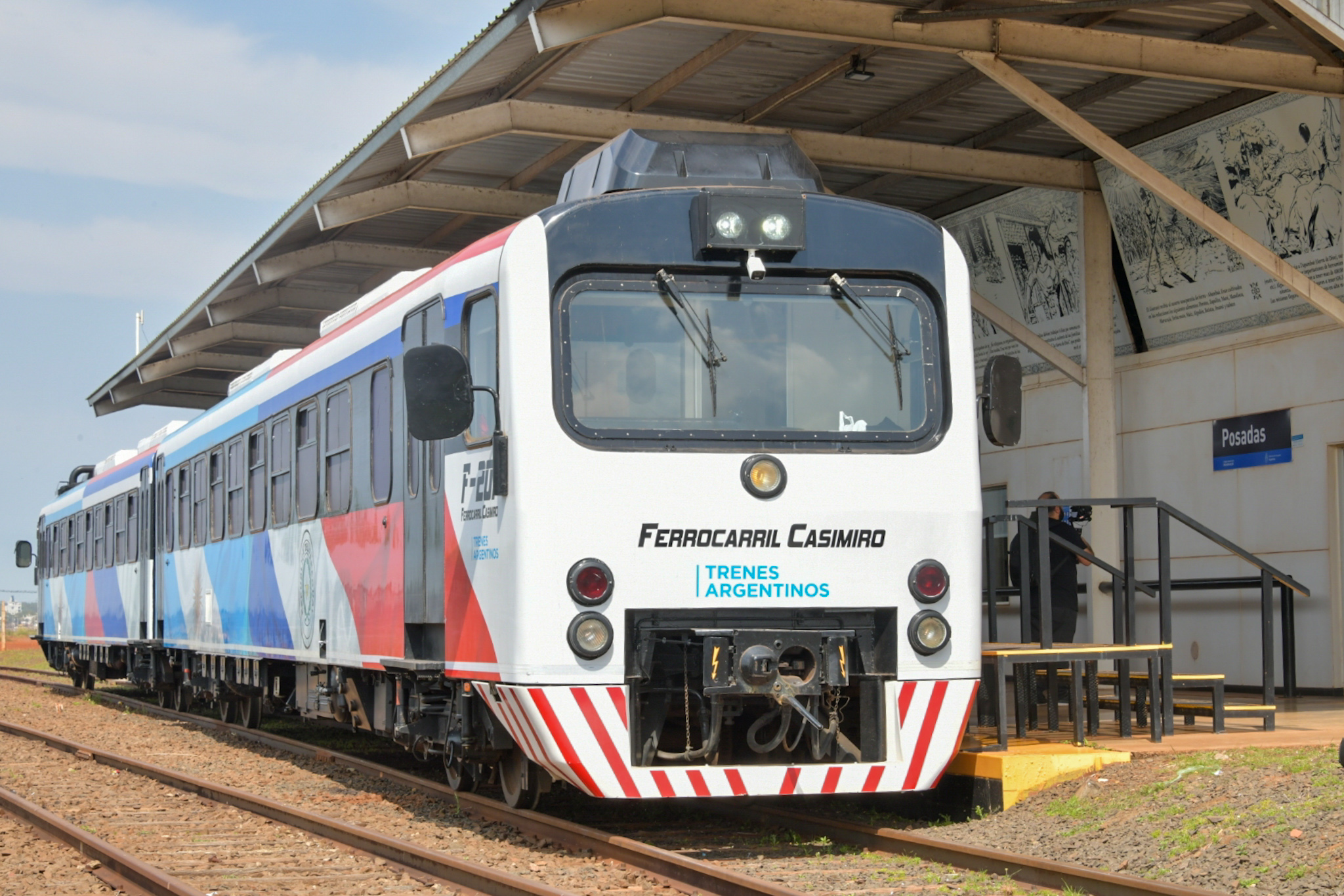 Vuelve el tren internacional que enlaza Posadas(Argentina) con Encarnación(Paraguay)