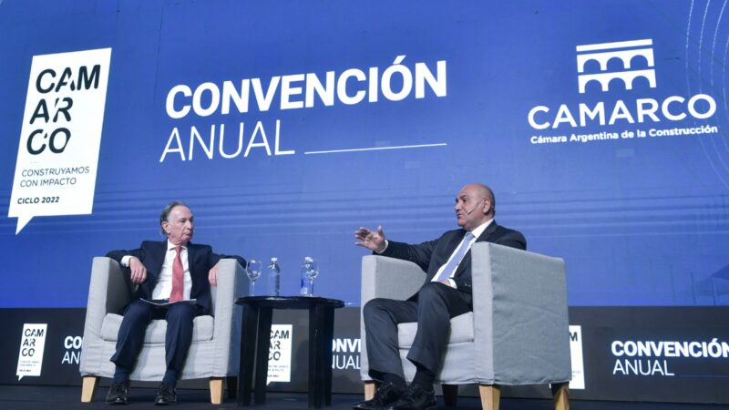 «Sin obra pública no hay desarrollo» dijo el jefe de Gabinete, Juan Manzur