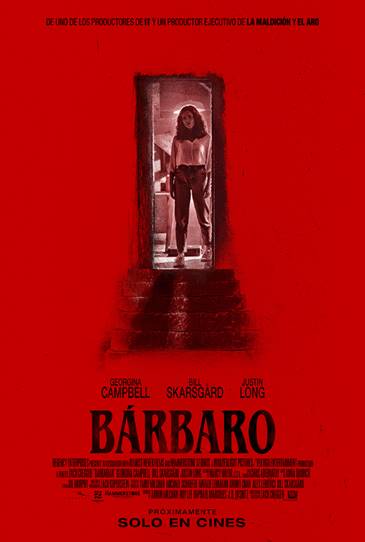 Bárbaro, una película de terror con una premisa ingeniosa