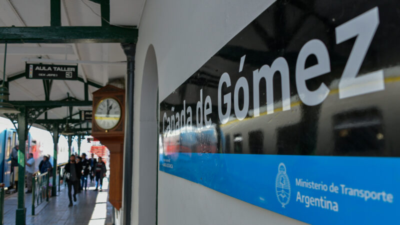 Trenes: Mas de 6000 personas viajaron entre Rosario y Cañada de Gómez
