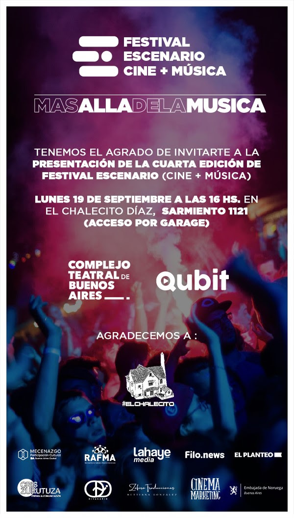 Se realiza la 4ª edición del Festival Escenario en Buenos Aires