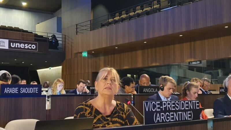 UNESCO: la embajadora Losardo alertó sobre los discursos de odio