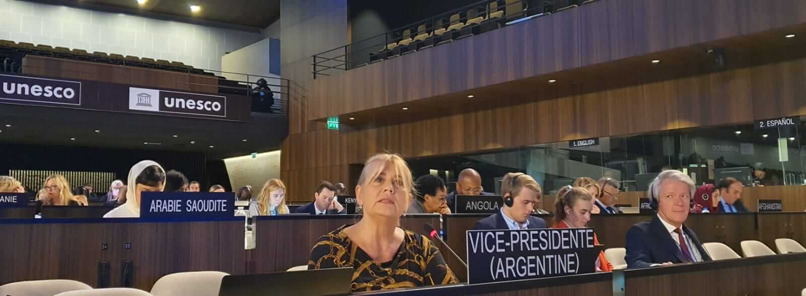 UNESCO: la embajadora Losardo alertó sobre los discursos de odio