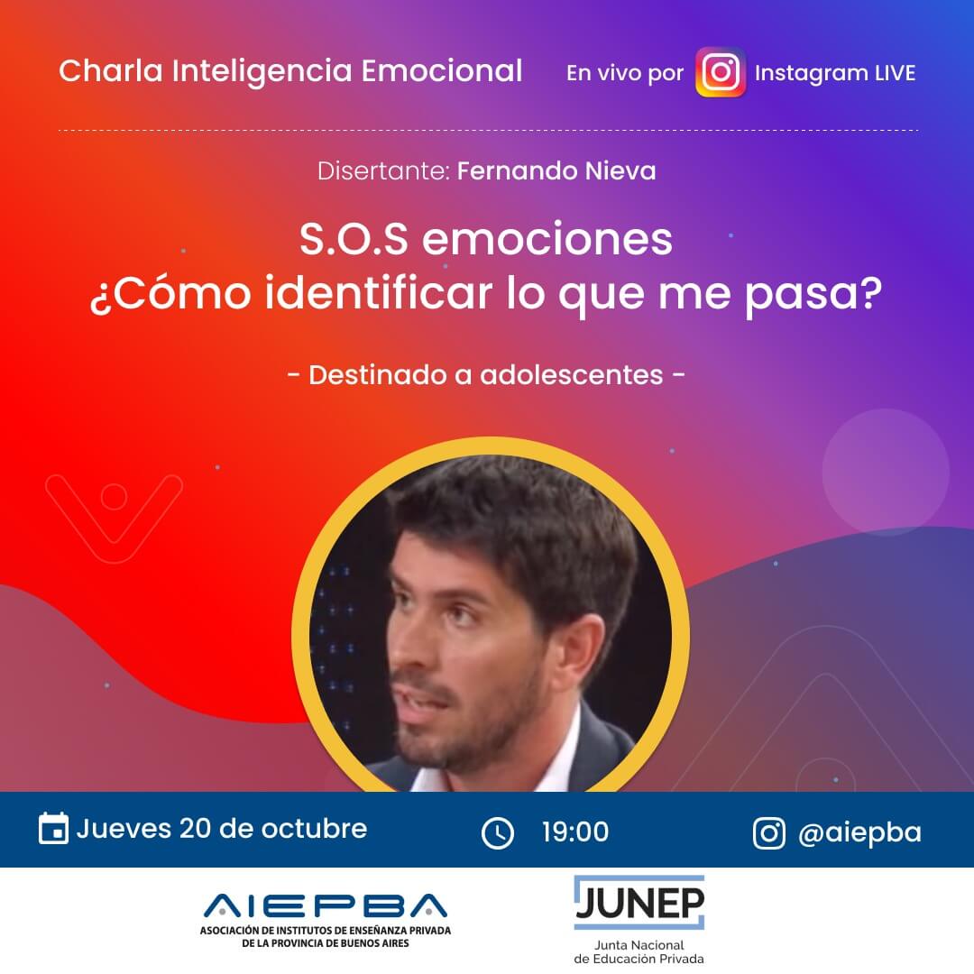 Charla virtual sobre adolescentes y sus emociones