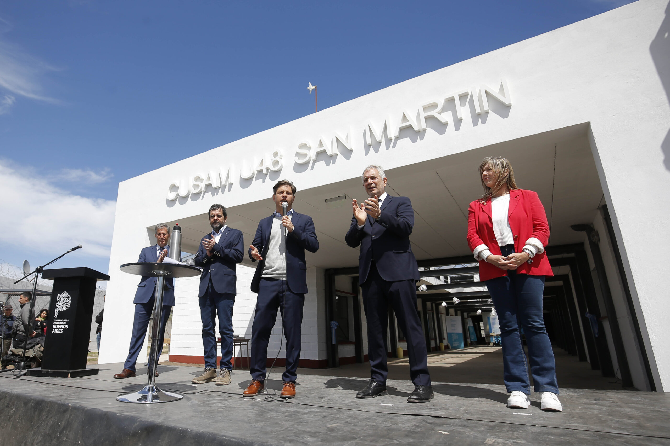Kicillof inauguró un módulo educativo universitario en la Unidad Penitenciaria 48 de San Martín