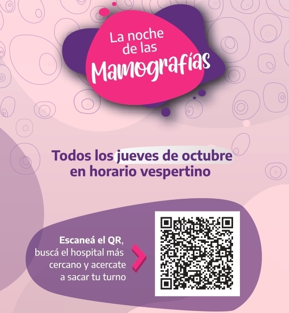 Buenos Aires: realizarán «La noche de las mamografías»