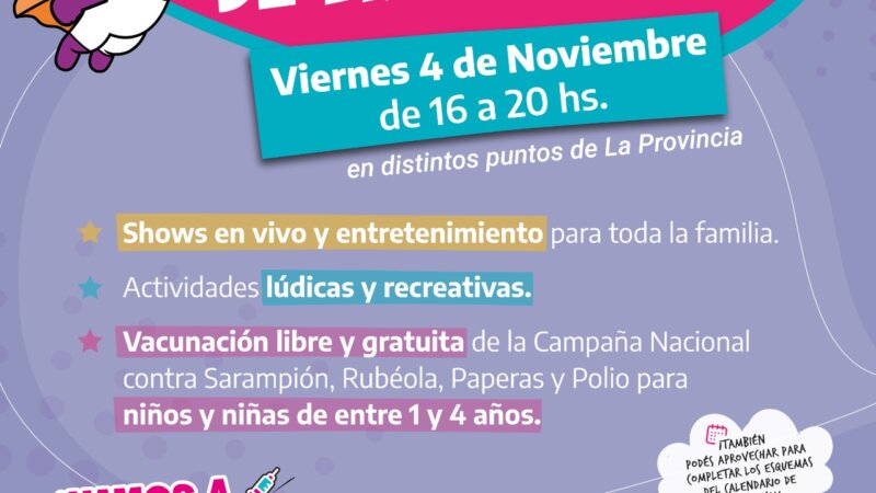 Buenos Aires: se viene el «Festival de las vacunas»