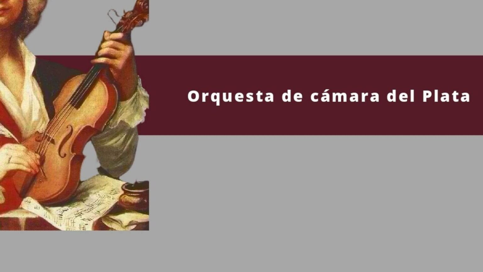 Se presenta la Orquesta de Cámara del Plata
