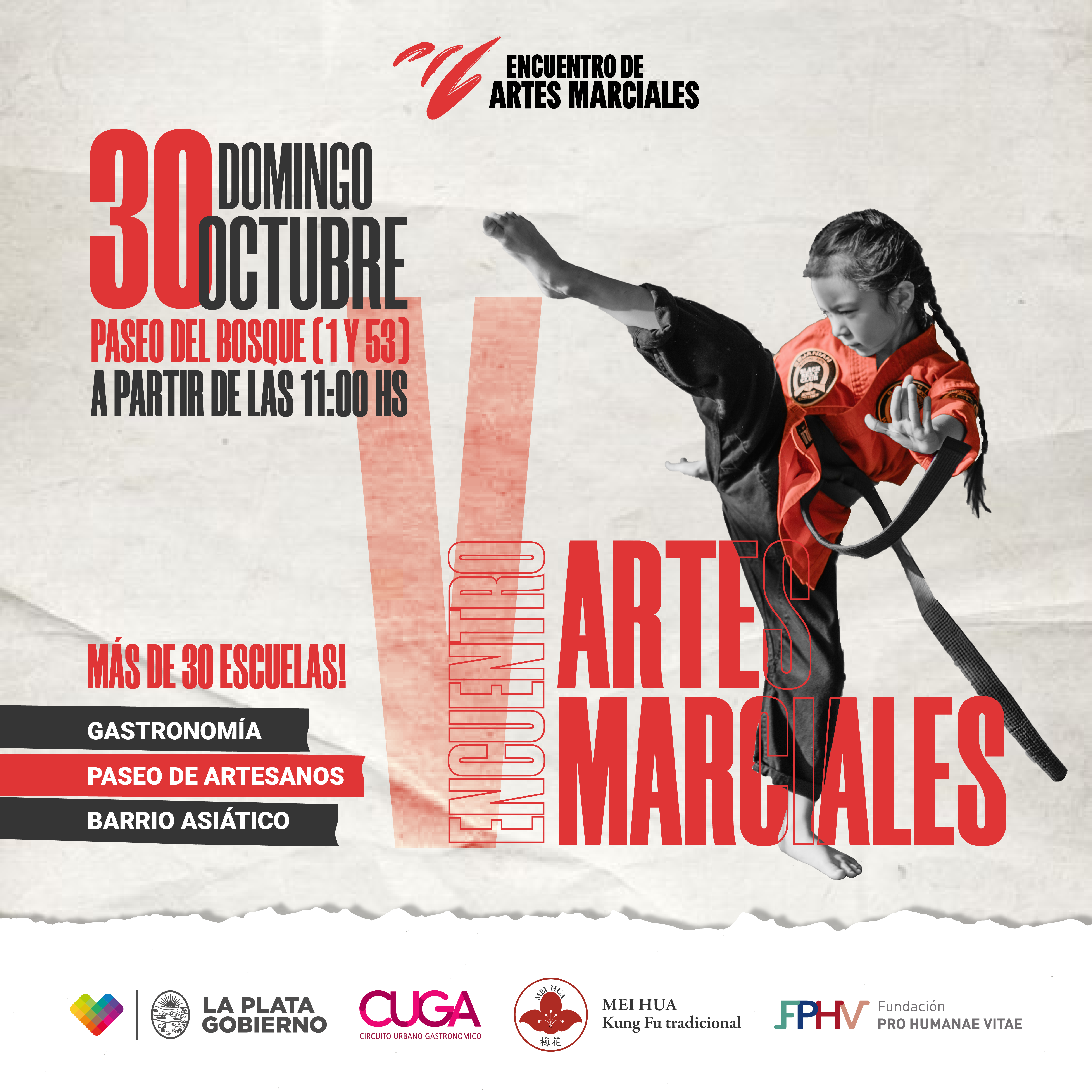 Se viene el Quinto Encuentro de Artes Marciales en La Plata