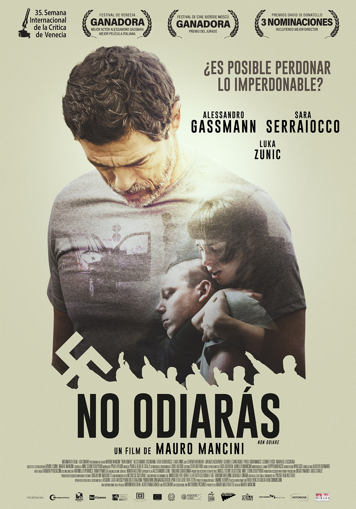 «No odiarás», un filme de Mancini llega a los cines de la Argentina