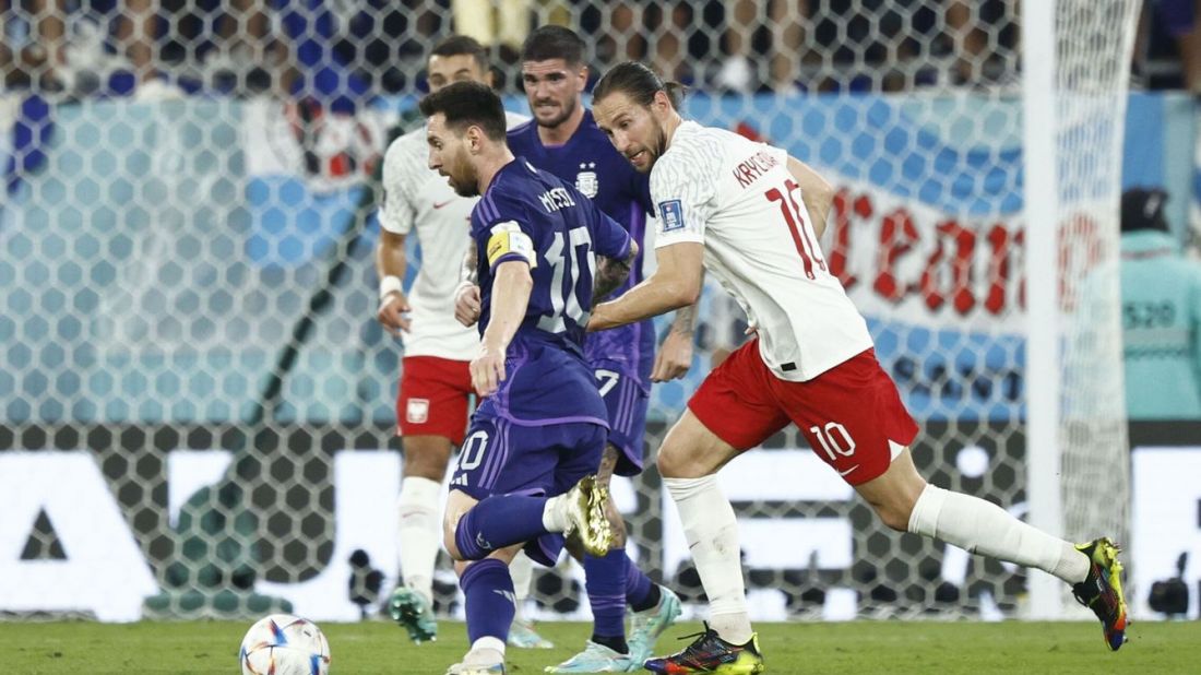 Argentina 2 Polonia 0, y el sábado enfrenta a Australia