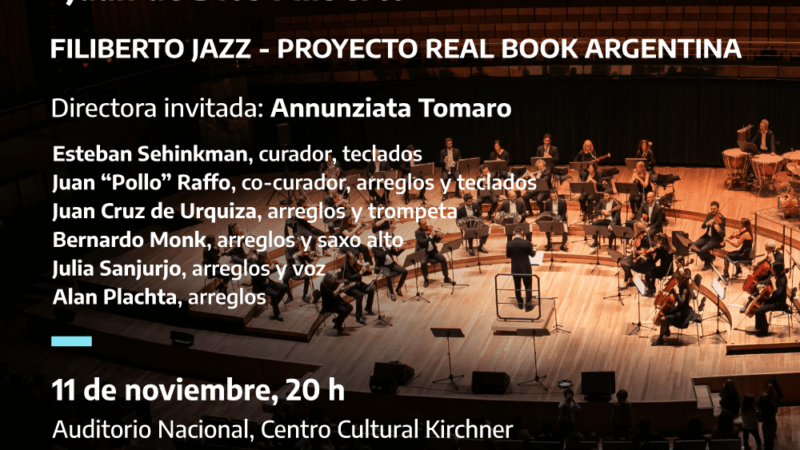 La Orquesta de Música Argentina «Juan De Dios Filiberto se presenta en el CCK