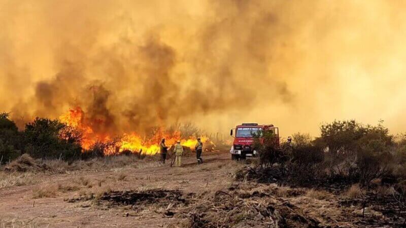 Incendios: el gobierno nacional otorgará $100 millones a Salta