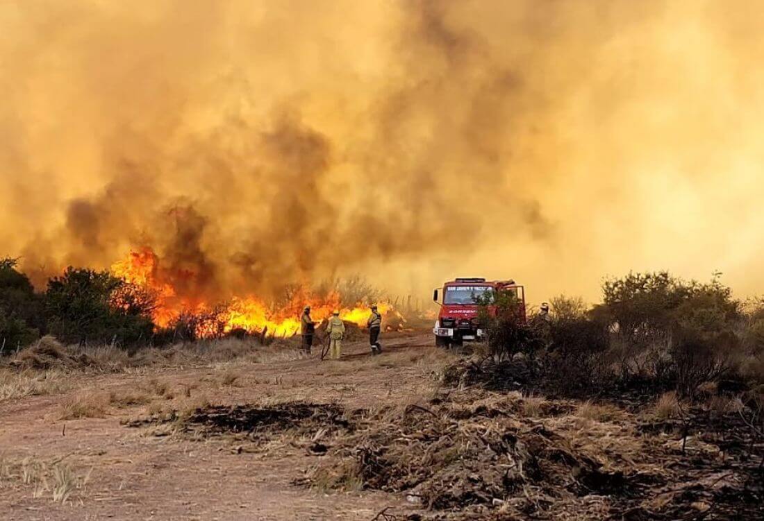 Incendios: el gobierno nacional otorgará $100 millones a Salta