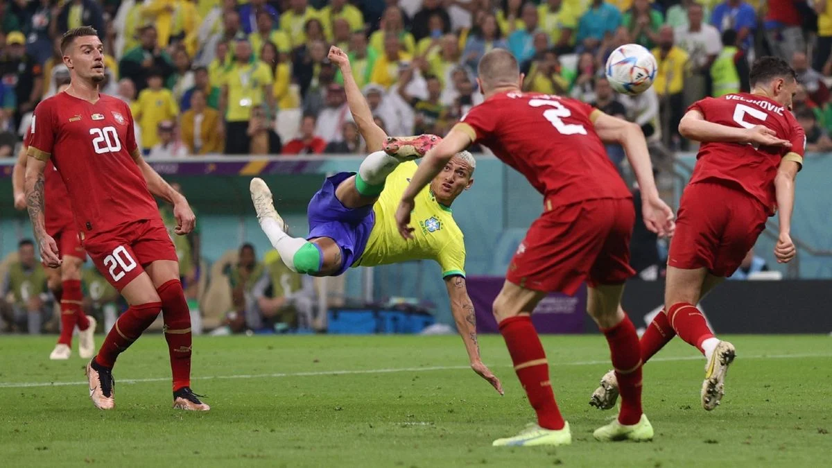 La jerarquía de Brasil 2 Serbia 0