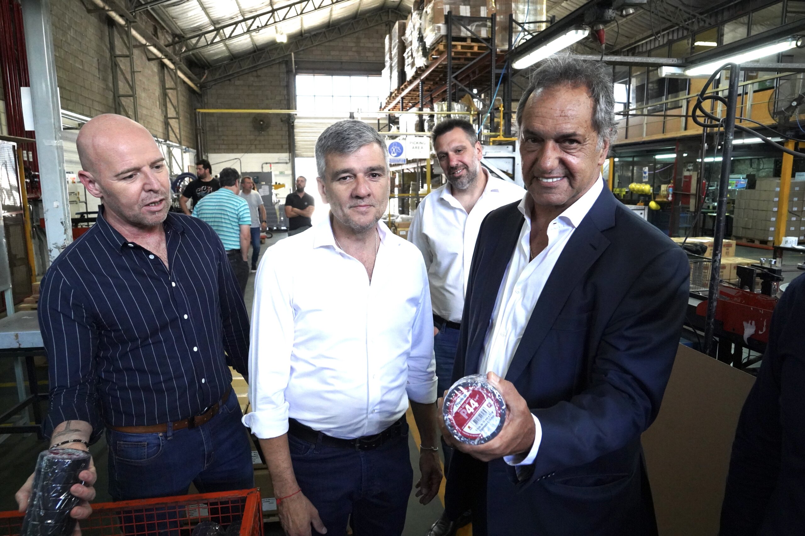Scioli y Zabaleta acordaron misión comercial a Brasil