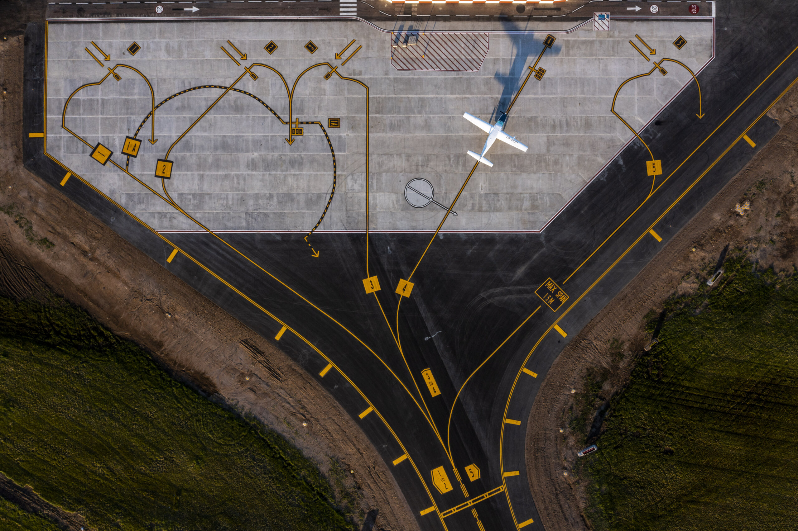 Quedaron inauguradas las obras del aeropuerto de La Pampa
