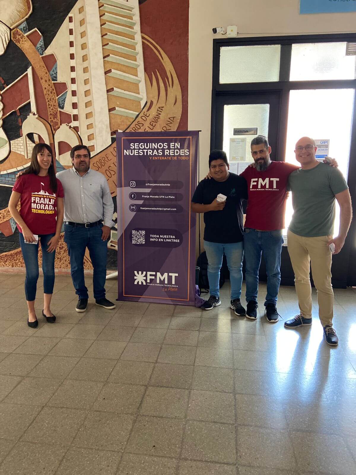 Tras 20 años reapareció Franja Morada en la UTN La Plata