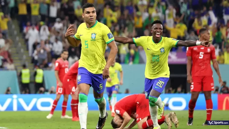 Brasil venció a Suiza, 1 a 0 y ya está en octavos de final