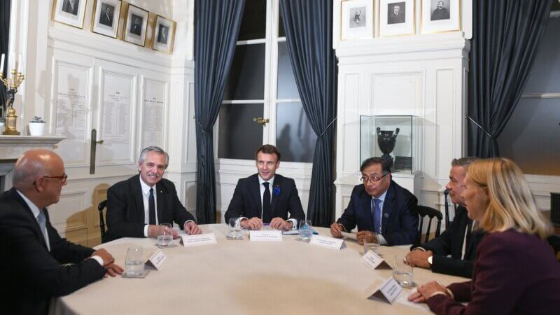 Argentina, Francia y Colombia apoyan  negociación