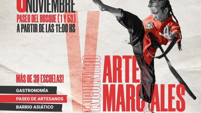 La Plata: se viene el Quinto Encuentro de Artes Marciales