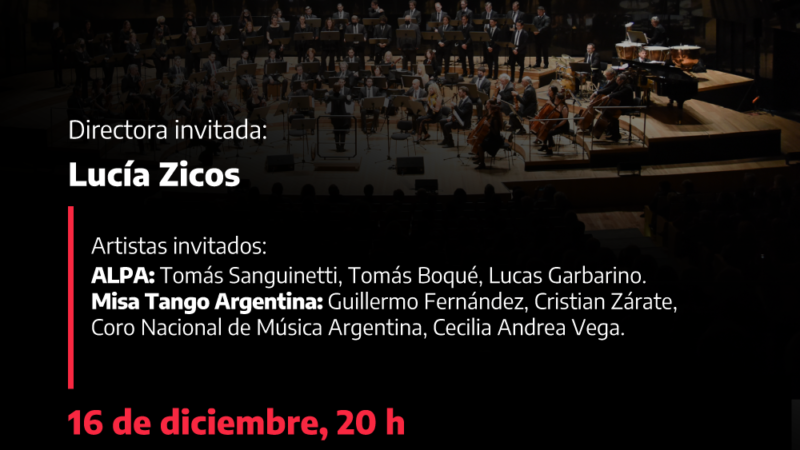 La Orquesta «Juan de Dios Filiberto» se presenta en el CCK