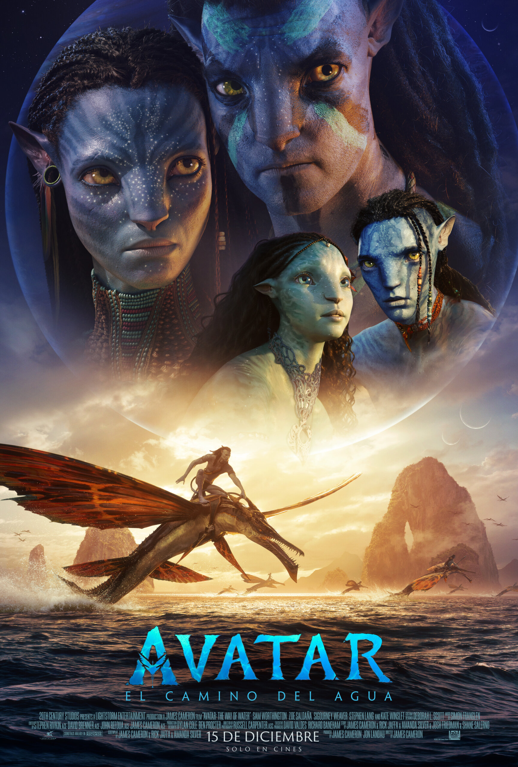 Avatar: el camino del agua llega a los cines