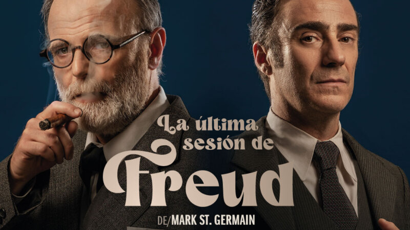 Luis Machín y Javier Lorenzo en «La última sesión de Freud»