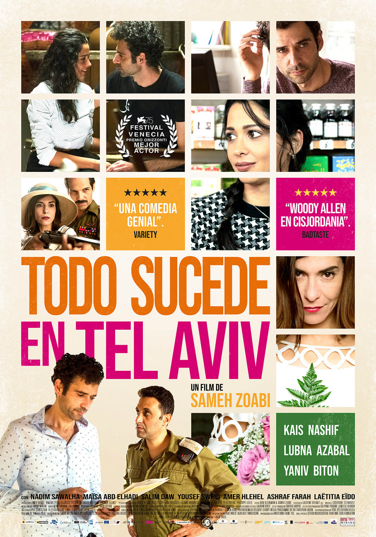 «Todo sucede en Tel Aviv» llega los cines el 8 de diciembre