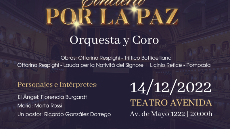 Concierto por la paz de la Fundación Prometheus