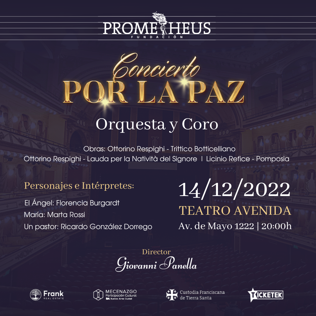 Concierto por la paz de la Fundación Prometheus