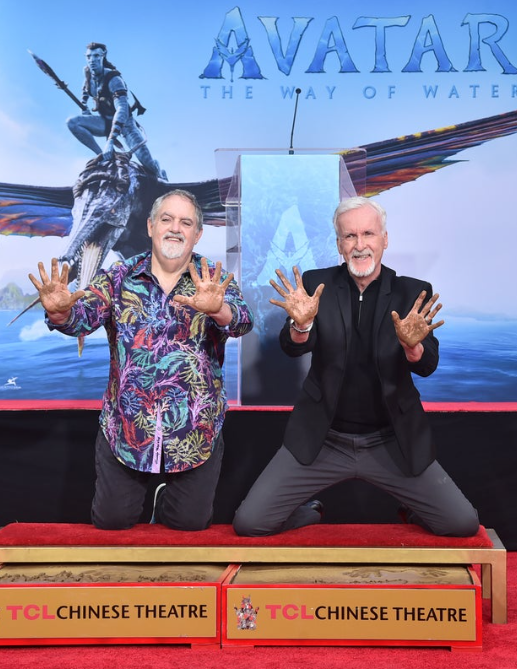 «Avatar: el camino del agua»: Cameron y Landau homenajeados en Hollywood