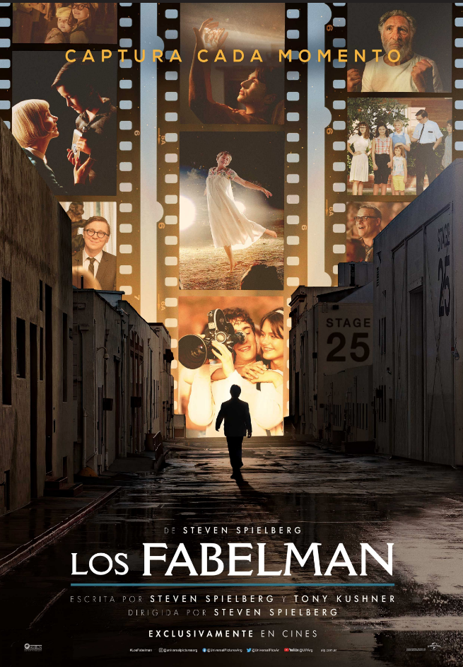 Los Fabelman, de Steven Spielberg, ganadora de dos Golden Globes llega a los cines