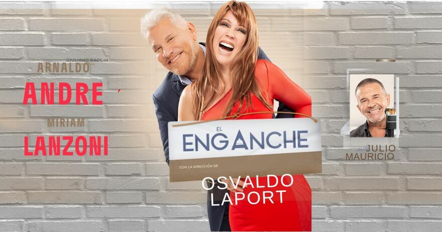 Notable éxito de «El enganche» con Arnaldo André y Miriam Lanzoni en el Broadway