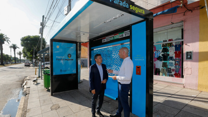 Avanza la implementación de paradas seguras en la provincia de Buenos Aires