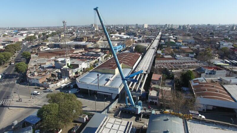Con financiamiento internacional, avanzan las obras del Viaducto Belgrano Sur