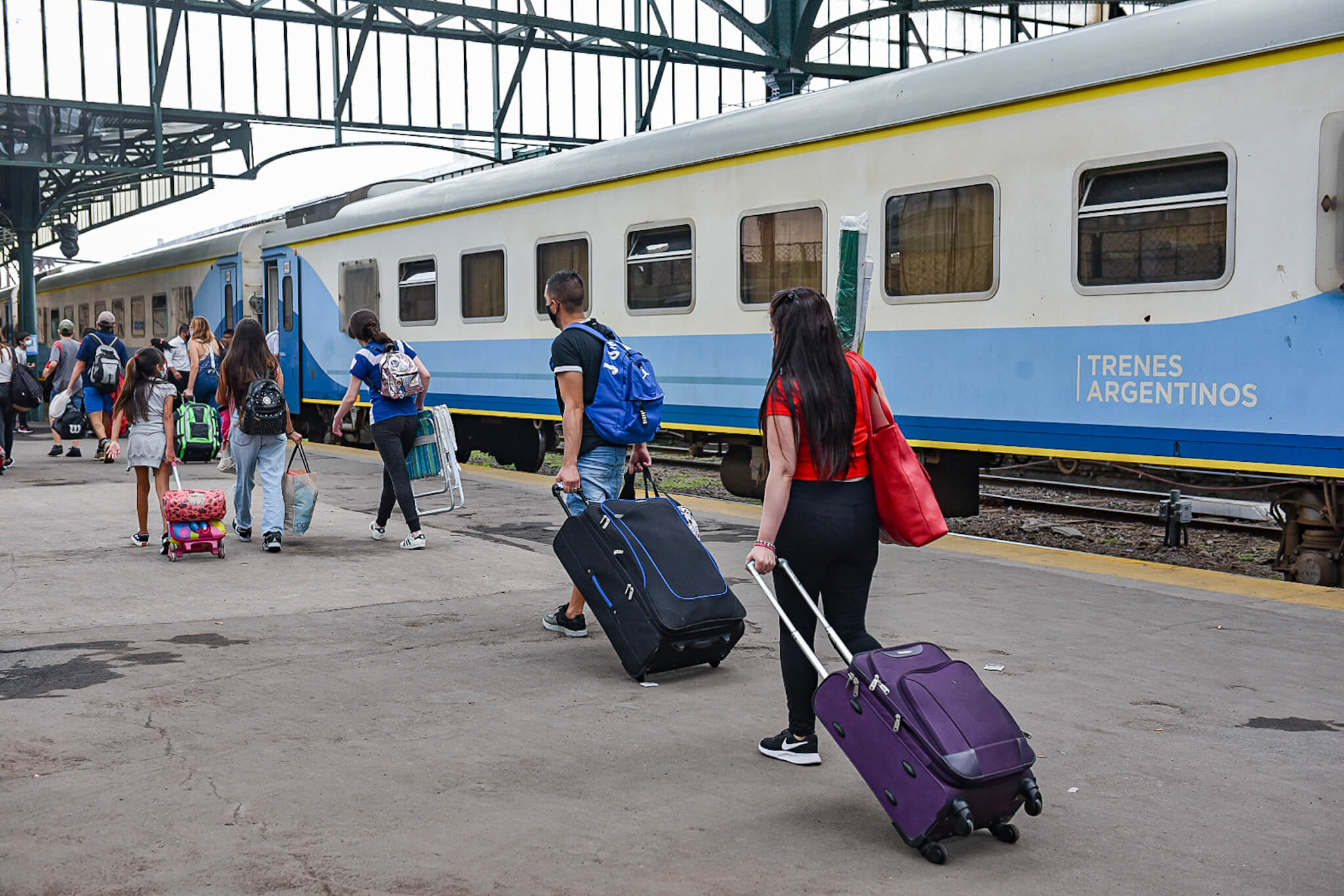 Trenes Argentinos: creció casi un 70 por ciento la cantidad de pasajeros