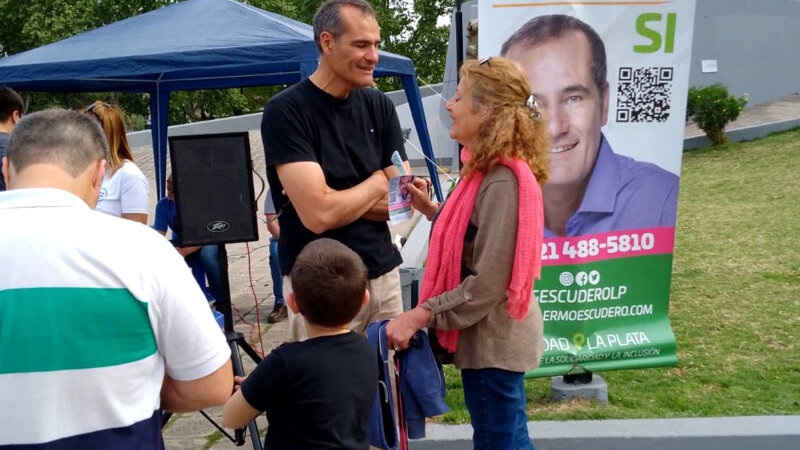 La Plata: Guillermo Escudero lanza la campaña «Viví verde»
