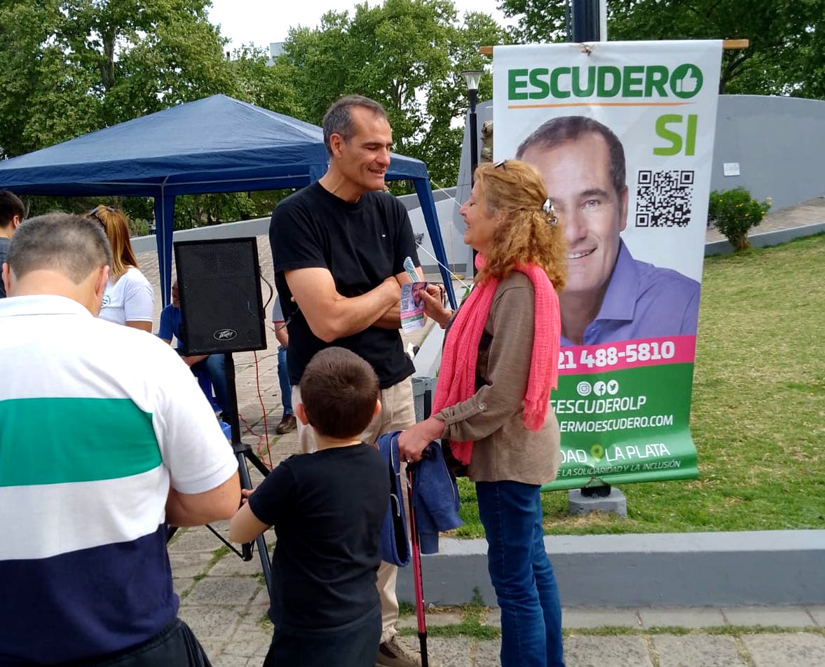 La Plata: Guillermo Escudero lanza la campaña «Viví verde»